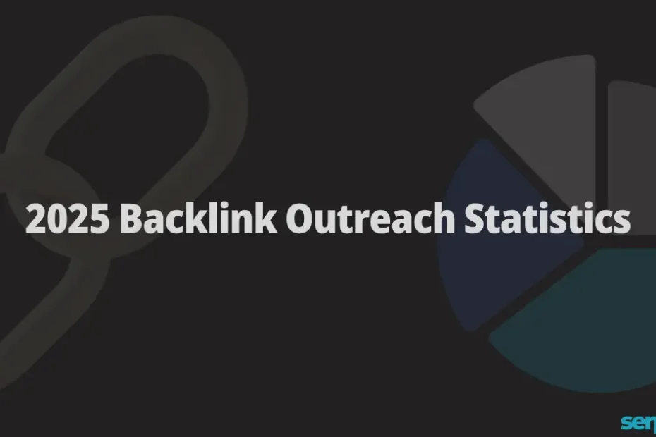 Backlink outreach statistics 2025